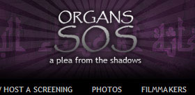 Organs SOS | a plea from the shadows - Charity Web Site Design